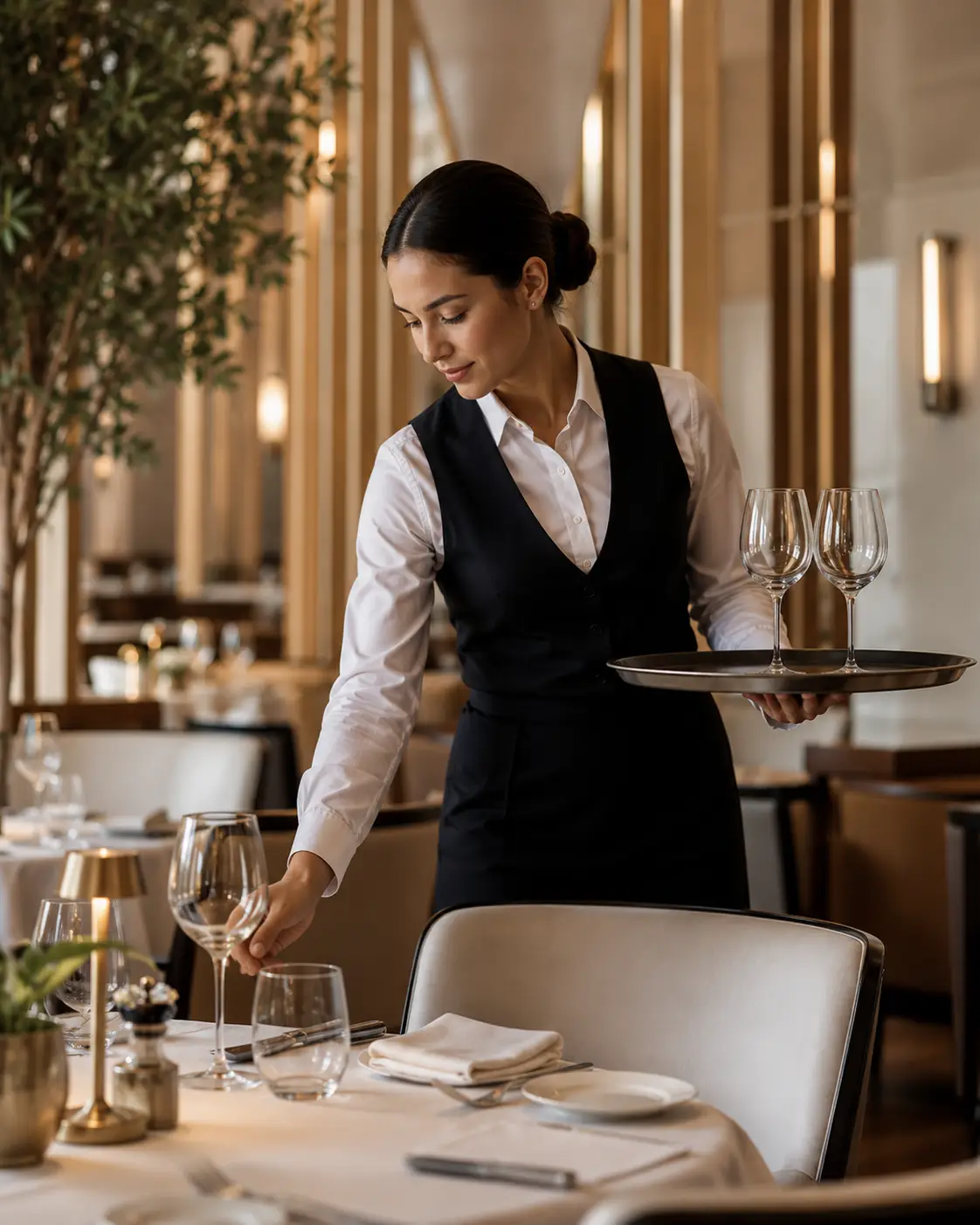 Restaurant uniform program