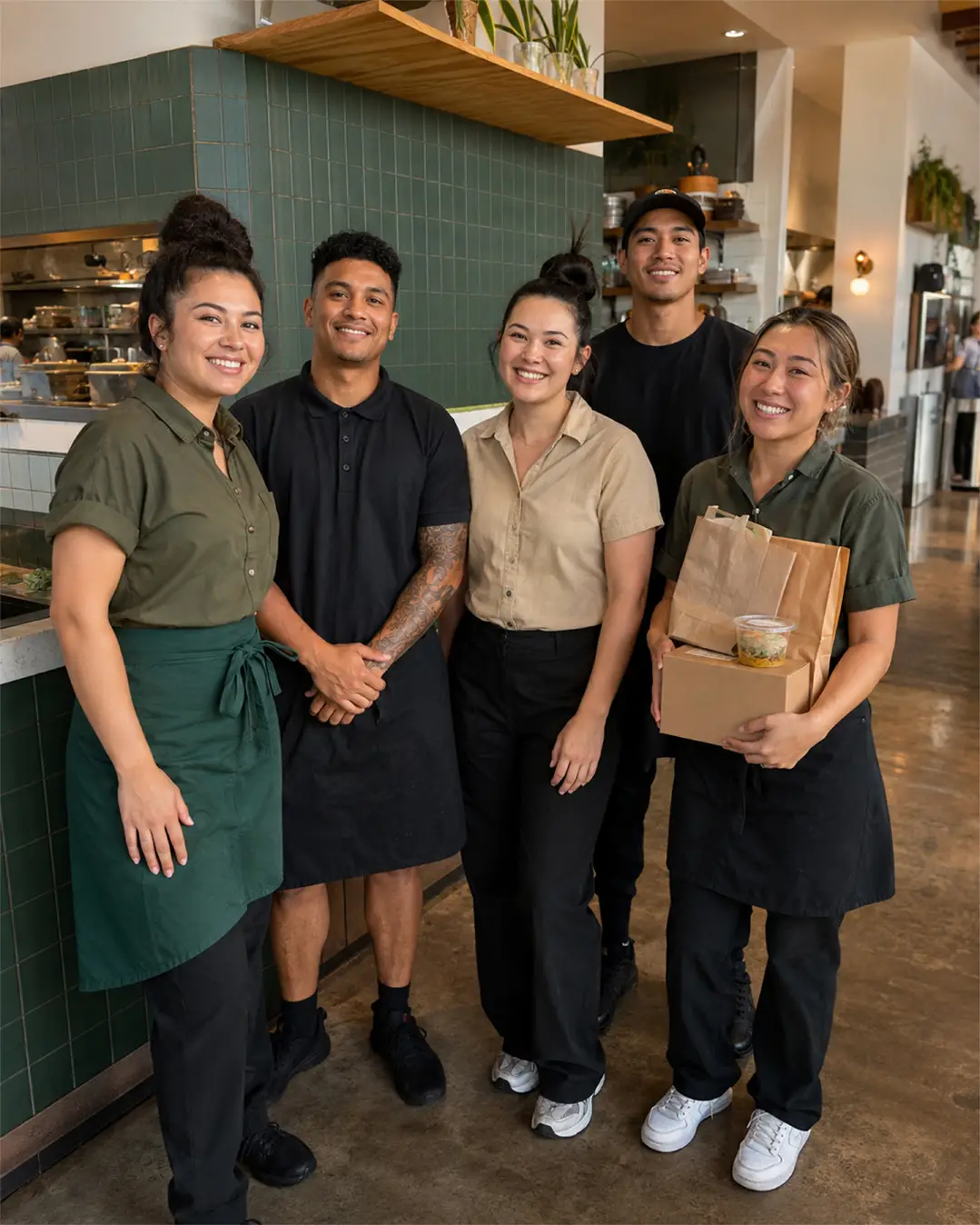 Dawn Café uniform project