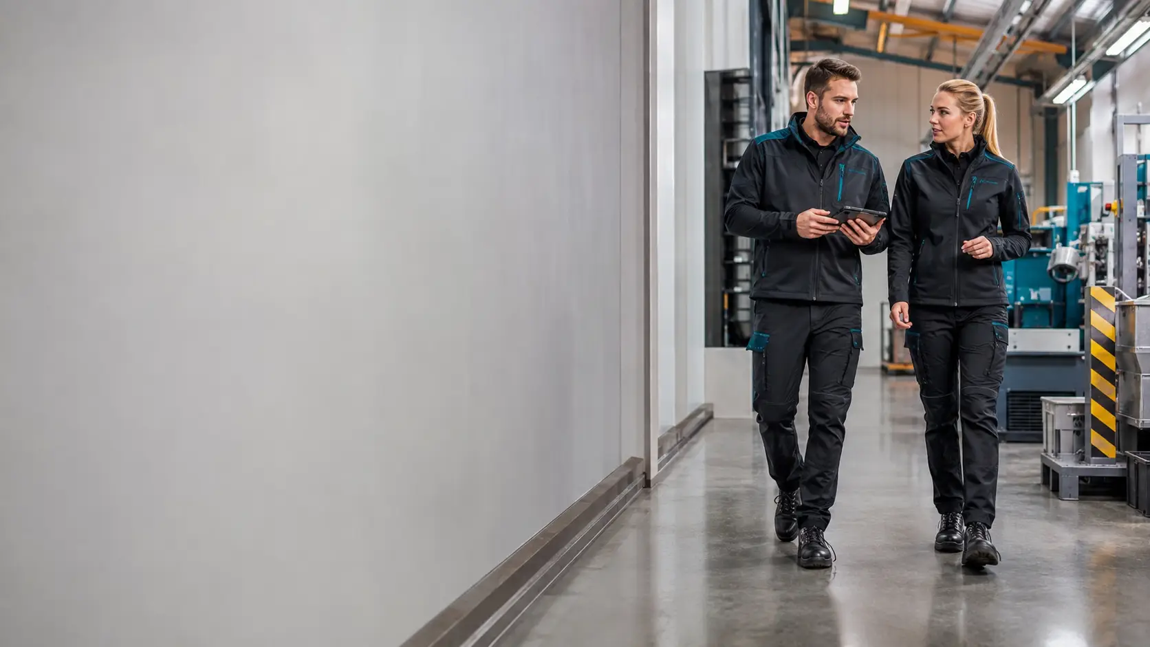 Technical workwear uniforms